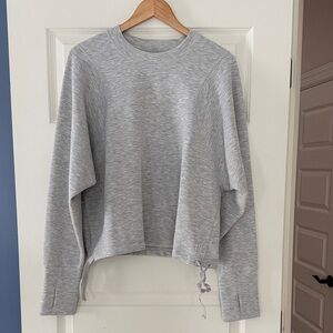 Sweaty Betty Sand Wash Crewneck Crop Sweatshirt